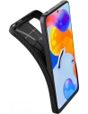 Hurtownia GSM - Etui Spigen Liquid Air Redmi Note 11 Pro LTE/5G Matně černé - SPN2215BLK - {ean13} - Hurt