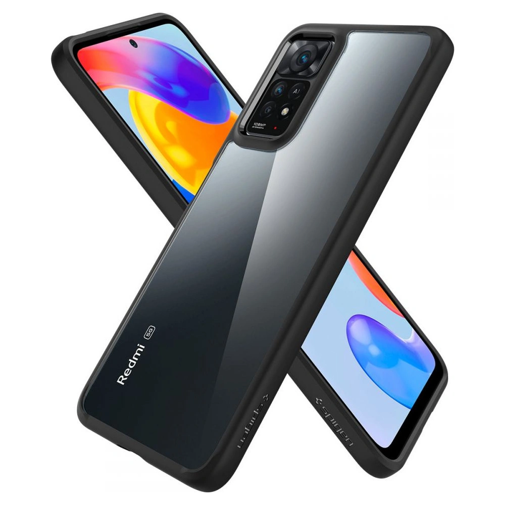 Hurtownia GSM - Etui Spigen Ultra Hybrid Redmi Note 11 Pro LTE/5G Matná Černá - SPN2216BLK - {ean13} - Hurt
