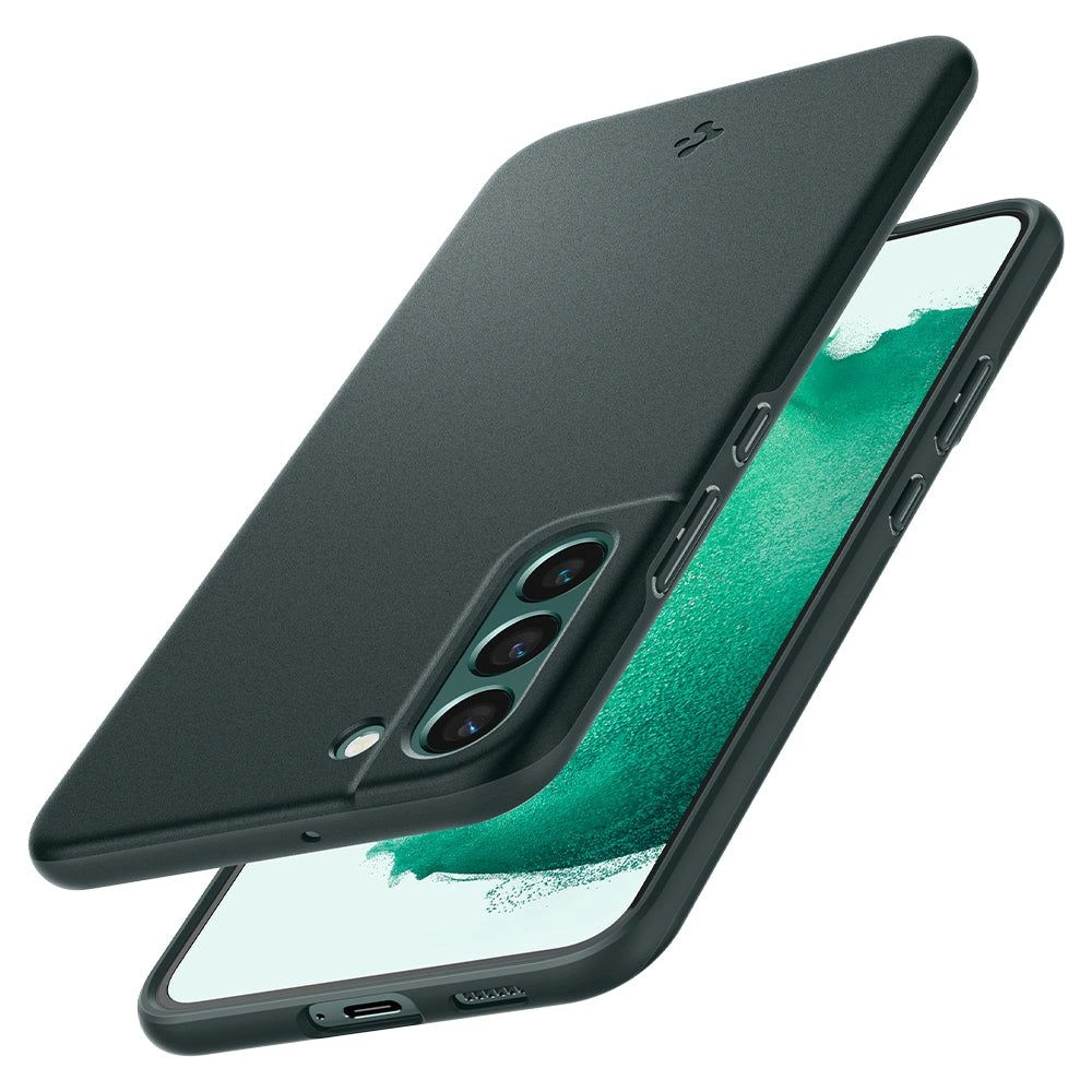 Hurtownia GSM - Etui Spigen Thin Fit Samsung Galaxy S22+ Plus Abyss Green - SPN2217ABYGRN - {ean13} - Hurt