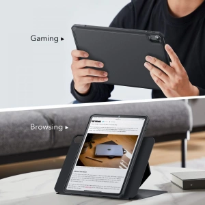 Hurtownia GSM - Case ESR Sentry Magnetic Stand Apple iPad Air 10.9 2020/2022 (4. und 5. Generation) / iPad Air 11 2024 (6. Generation) Schwarz - ESR491BLK - {ean13} - Hurt