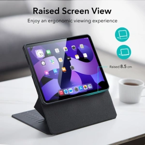 Hurtownia GSM - Case ESR Sentry Magnetic Stand Apple iPad Air 10.9 2020/2022 (4. und 5. Generation) / iPad Air 11 2024 (6. Generation) Schwarz - ESR491BLK - {ean13} - Hurt