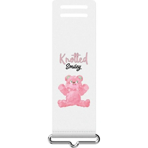 Pasek Samsung Galaxy S22/S22+ Plus/S22 Ultra GP-TOU021AMAWW do etui Silicone Cover z paskiem S22/S22+/S22 Ultra biały/white