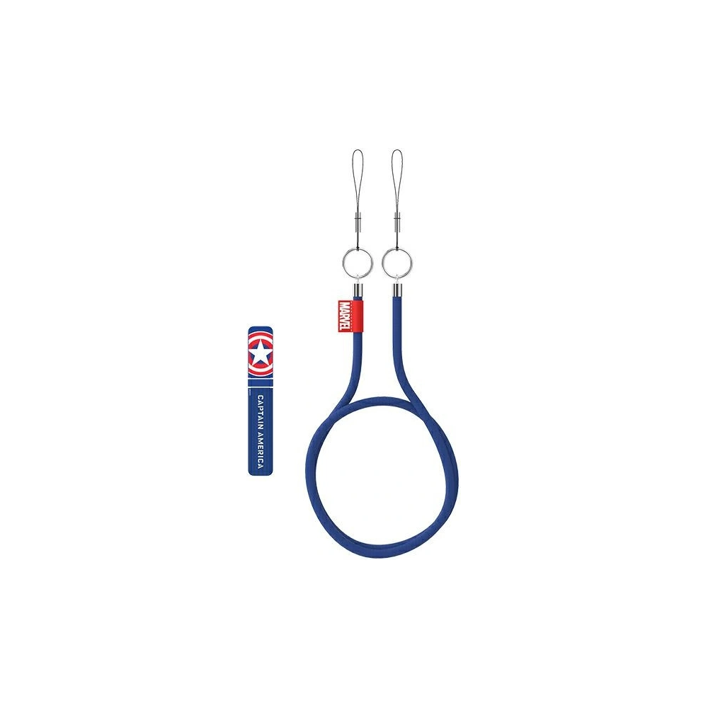 Hurtownia GSM - Podpórka Samsung Galaxy S22/S22+ Plus/S22 Ultra GP-TOU021HIILW do etui Protective Standing Cover Marvel modrá/blue - SMG697BLU - {ean13} - Hurt