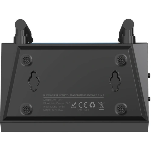 Transmiter/Odbiornik Bluetooth 5.0 BlitzWolf BW-BR7, NFC