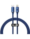 Hurtownia GSM - Kabel USB-C do Lightning Baseus Crystal, 20W, 1.2m (niebieski) - BSU3214BLU - {ean13} - Hurt