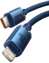 Hurtownia GSM - Kabel USB-C do Lightning Baseus Crystal, 20W, 1.2m (niebieski) - BSU3214BLU - {ean13} - Hurt