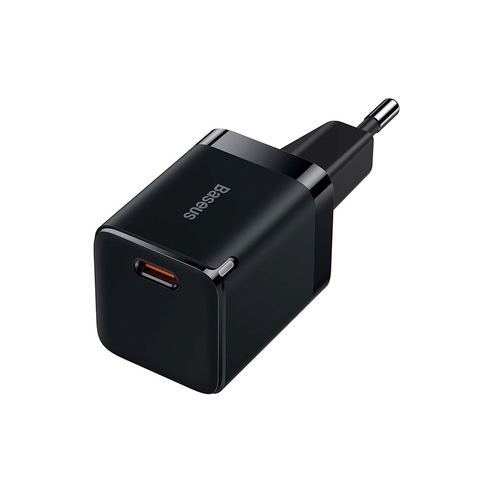 Hurtownia GSM - Nabíječka Baseus GaN3 USB-C 30W (černá) - BSU3215BLK - {ean13} - Hurt