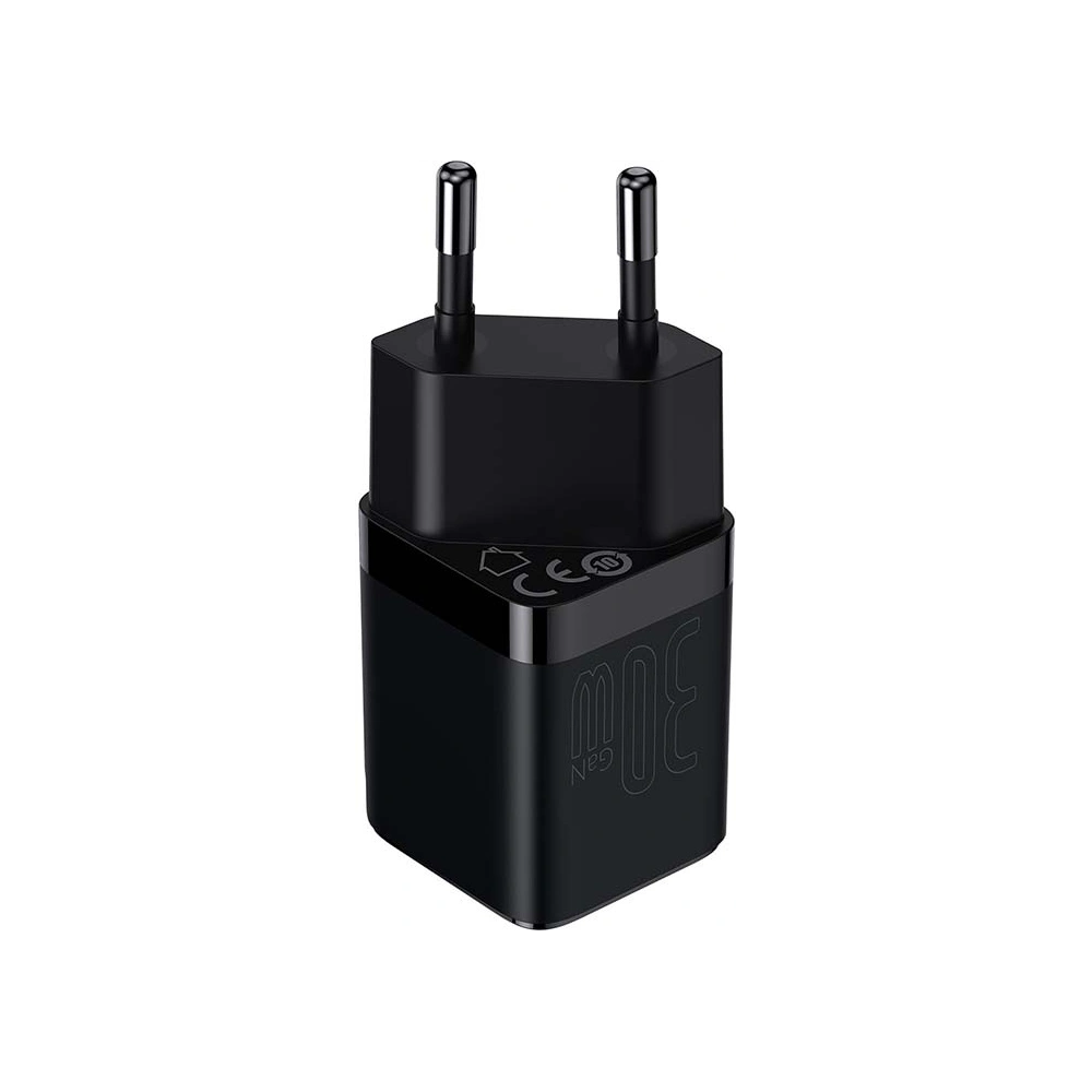 Hurtownia GSM - Nabíječka Baseus GaN3 USB-C 30W (černá) - BSU3215BLK - {ean13} - Hurt
