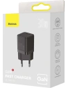Hurtownia GSM - Nabíječka Baseus GaN3 USB-C 30W (černá) - BSU3215BLK - {ean13} - Hurt