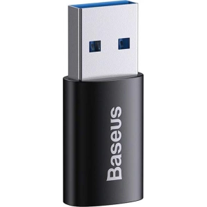 Adaptér USB-A na USB-C Baseus Ingenuity OTG (černý)