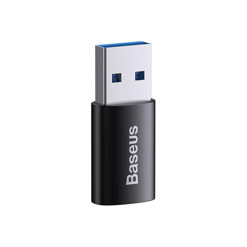 Hurtownia Baseus - 6932172605797 - BSU3218BLK - Adapter USB-A do USB-C Baseus Ingenuity OTG (czarny) - B2B homescreen