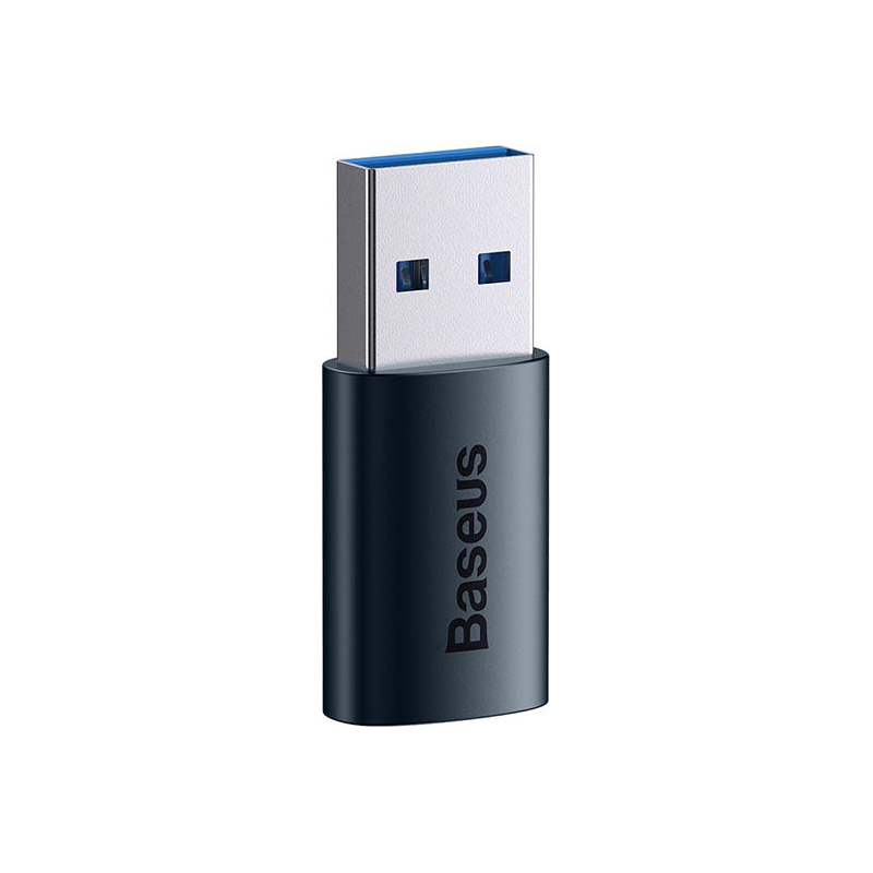 Hurtownia Baseus - 6932172605803 - BSU3219BLU - Adapter USB-A do USB-C Baseus Ingenuity OTG (niebieski) - B2B homescreen