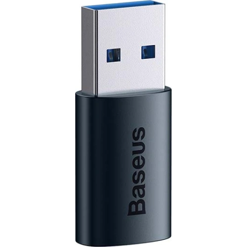Adapter USB-A do USB-C Baseus Ingenuity OTG (niebieski)