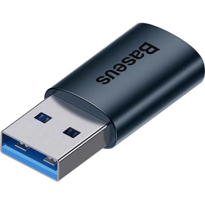 Adapter USB-A do USB-C Baseus Ingenuity OTG (niebieski)