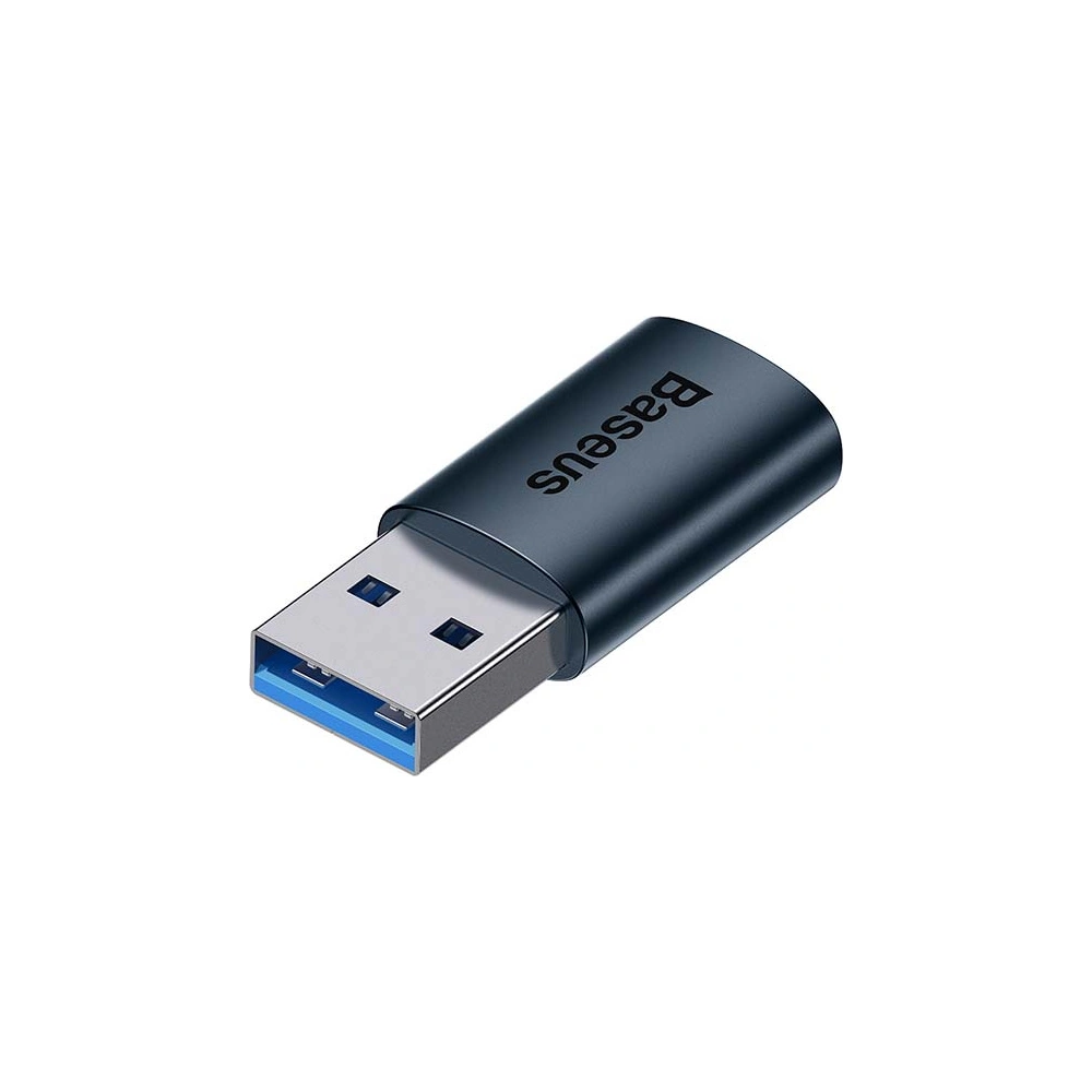Hurtownia GSM - Adapter USB-A do USB-C Baseus Ingenuity OTG (niebieski) - BSU3219BLU - {ean13} - Hurt