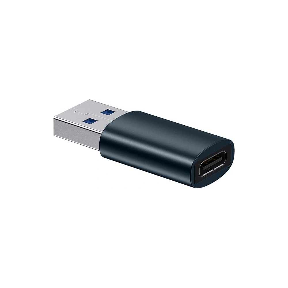 Wholesale Baseus Ingenuity USB-A to USB-C adapter OTG (blue) - BSU3219BLU - {ean13} - Hurt