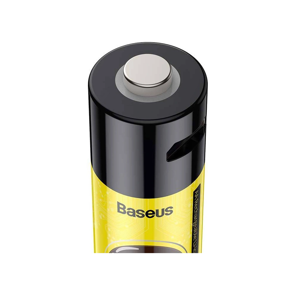 Wholesale Accumlators 2xAA Baseus, 1920mAh, micro USB (black-yellow) - BSU3220BLKYEL - {ean13} - Hurt