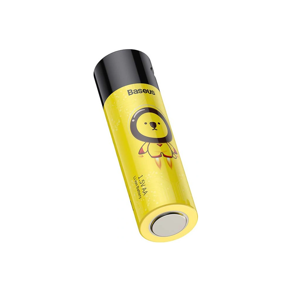 Wholesale Accumlators 2xAA Baseus, 1920mAh, micro USB (black-yellow) - BSU3220BLKYEL - {ean13} - Hurt