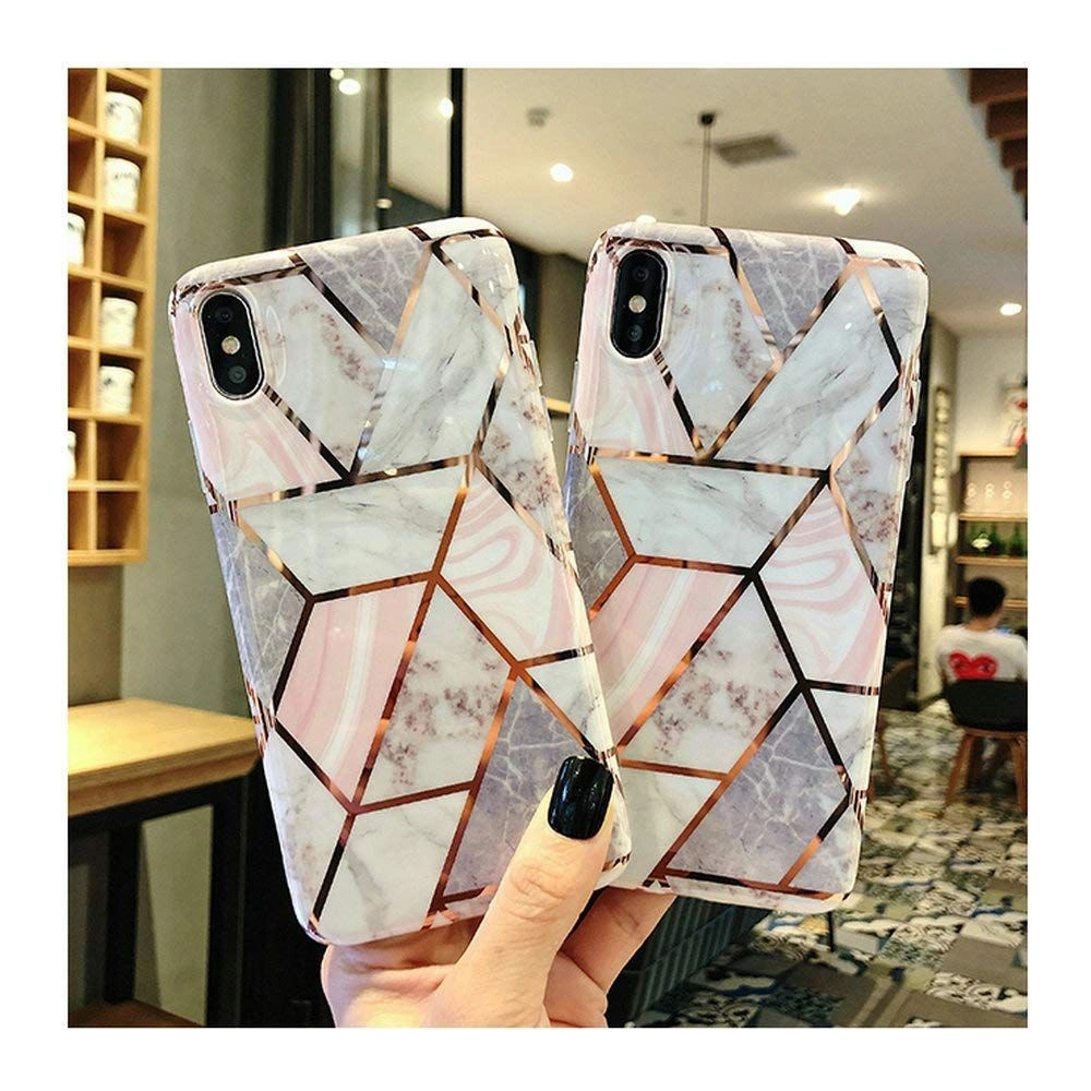 Hurtownia GSM - Etui Tech-Protect Marble Apple iPhone SE 2022/SE 2020/8/7 Blue - THP948BLU - {ean13} - Hurt