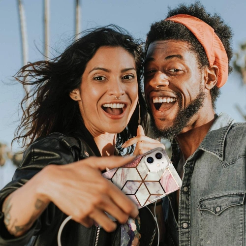 Etui Tech-Protect Marble Apple iPhone SE 2022/SE 2020/8/7 Blue