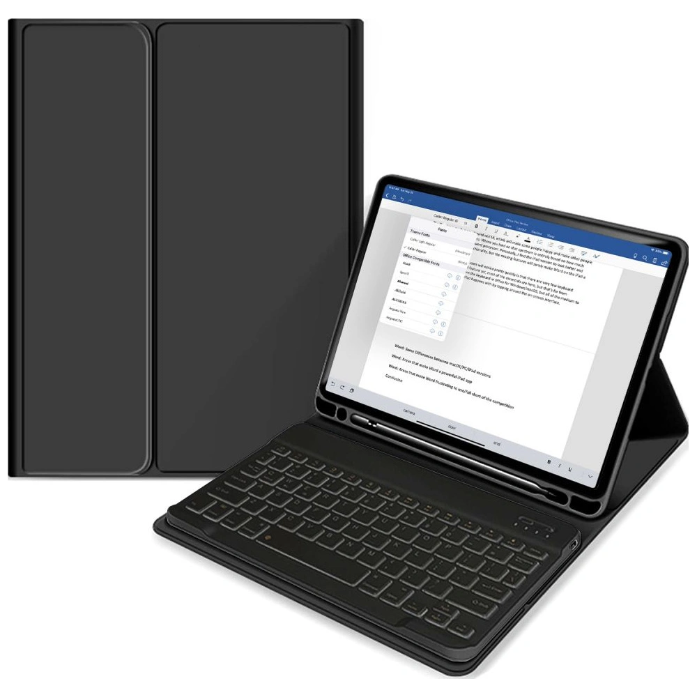 Hurtownia GSM - Etui Tech-Protect SC Pen + Keyboard Apple iPad 10.2 2019/2020/2021 (7., 8. a 9. generace) Černá - THP949BLK - {ean13} - Hurt