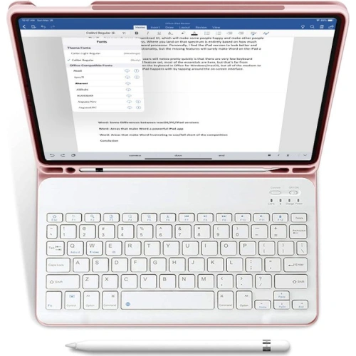 Etui Tech-Protect SC Pen + Keyboard Apple iPad 10.2 2019/2020/2021 (7., 8. i 9. generacji) Pink