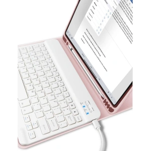 Hurtownia GSM - Etui Tech-Protect SC Pen + Keyboard Apple iPad mini 2021 (6. generációs) / iPad mini 8.3" 2024 7gen Rózsaszín - THP953PNK - {ean13} - Hurt
