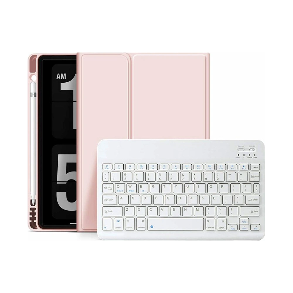 Hurtownia GSM - Etui Tech-Protect SC Pen + Klávesnice Apple iPad Air 10.9 2020/2022 (4. a 5. generace) / iPad Air 11 2024 (6. generace) Růžová - THP954PNK - {ean13} - Hurt