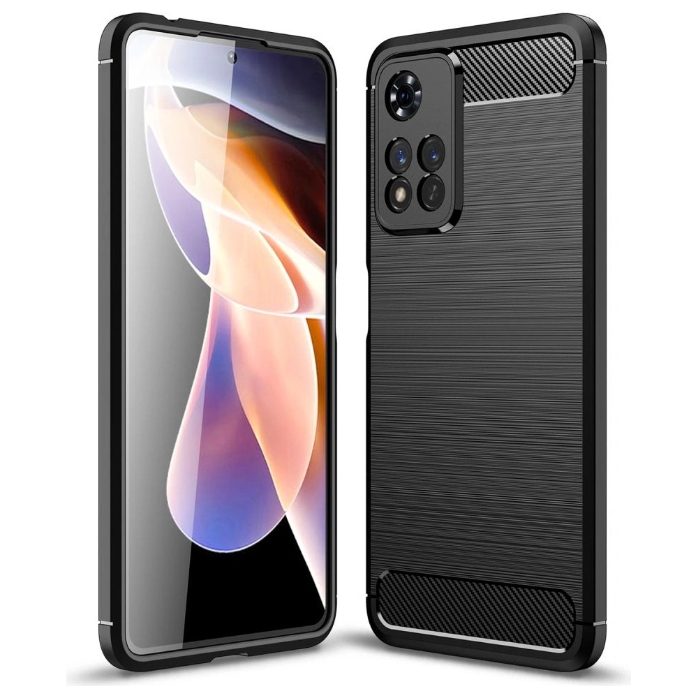 Hurtownia GSM - Etui Tech-Protect TPUCarbon Redmi Note 11 Pro+ Plus 5G Černá - THP957BLK - {ean13} - Hurt