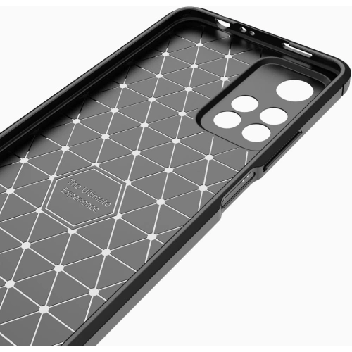 Etui Tech-Protect TPUCarbon Redmi Note 11 Pro+ Plus 5G Black