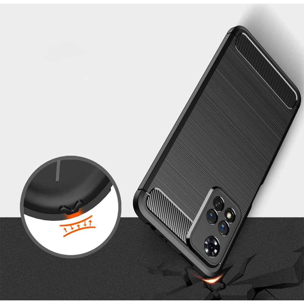 Hurtownia GSM - Etui Tech-Protect TPUCarbon Redmi Note 11 Pro+ Plus 5G Černá - THP957BLK - {ean13} - Hurt