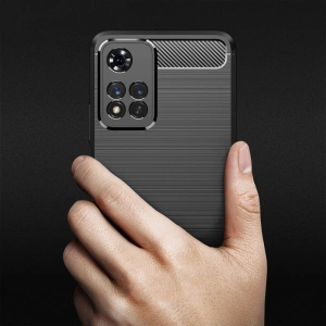 Hurtownia GSM - Case Tech-Protect TPUCarbon Redmi Note 11 Pro+ Plus 5G Schwarz - THP957BLK - {ean13} - Hurt