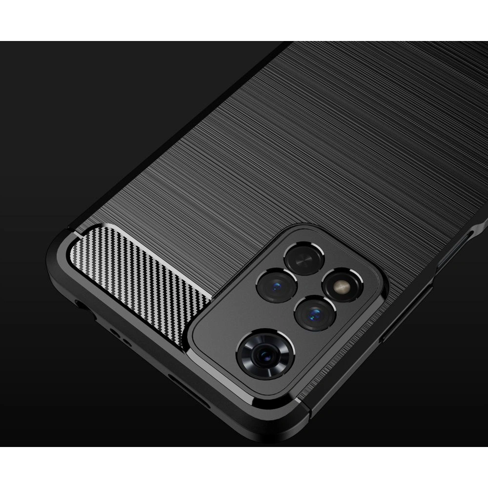 Hurtownia GSM - Etui Tech-Protect TPUCarbon Redmi Note 11 Pro+ Plus 5G Černá - THP957BLK - {ean13} - Hurt