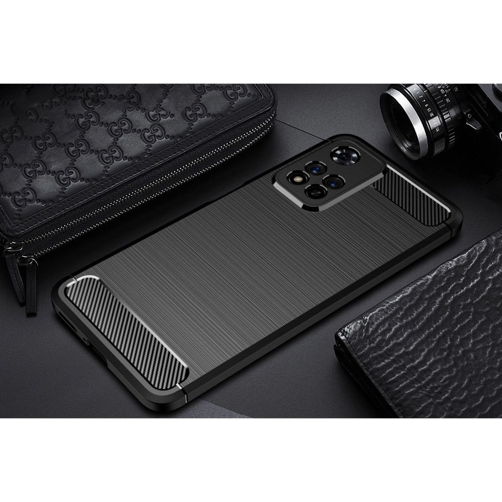Hurtownia GSM - Etui Tech-Protect TPUCarbon Redmi Note 11 Pro+ Plus 5G Černá - THP957BLK - {ean13} - Hurt