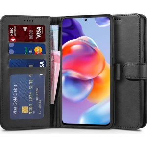 Hurtownia GSM - Case Tech-Protect Wallet Redmi Note 11 Pro+ Plus 5G Schwarz - THP959BLK - {ean13} - Hurt