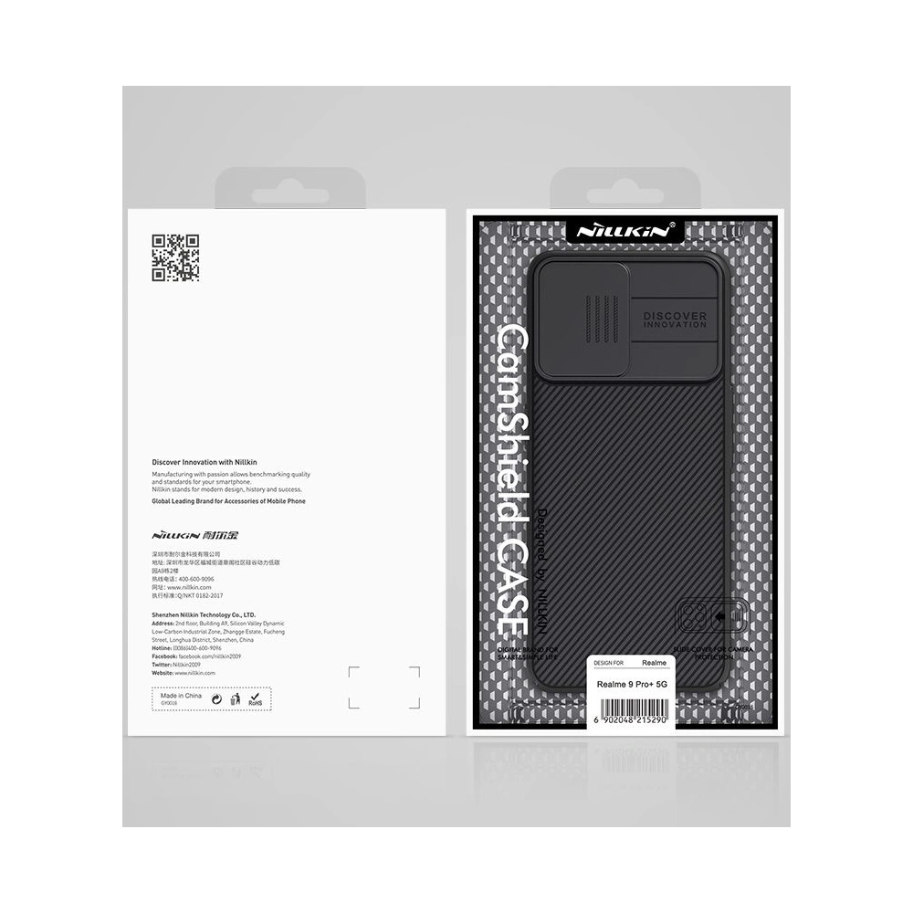 Hurtownia GSM - Etui Nillkin Camshield Realme 9 Pro / OnePlus Nord CE 2 Lite 5G Black - NLK349BLK - {ean13} - Hurt