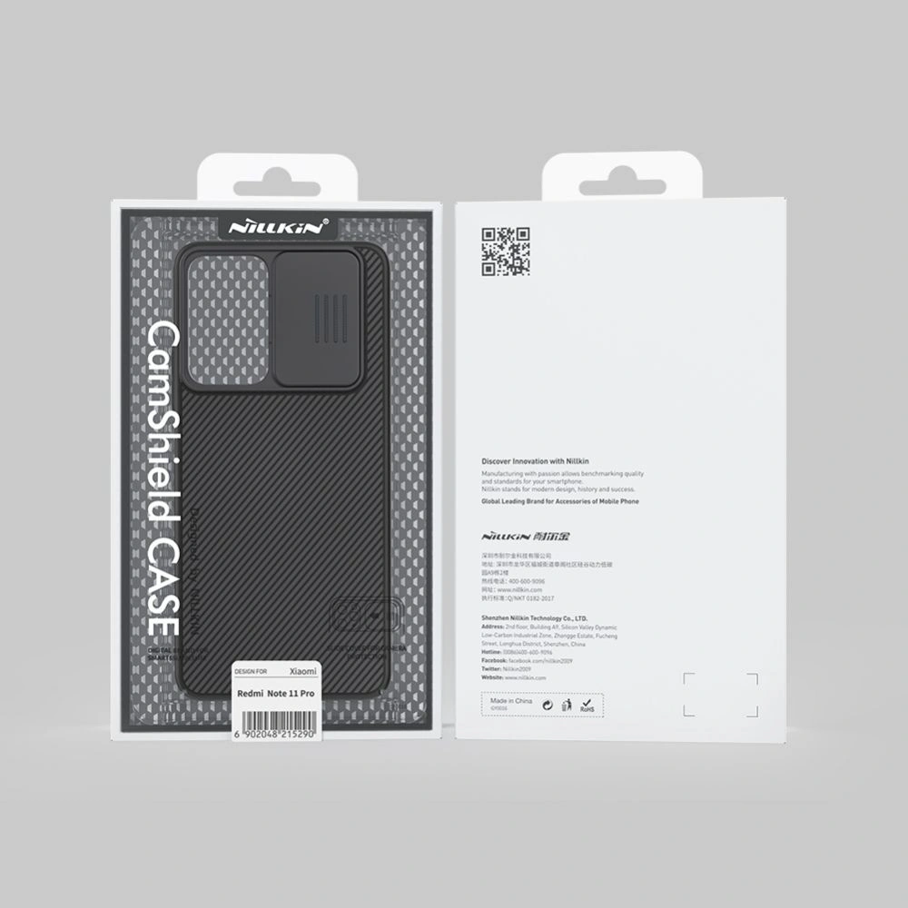 Hurtownia GSM - Etui Nillkin Camshield Redmi Note 11 Pro+ Plus 5G černé - NLK350BLK - {ean13} - Hurt