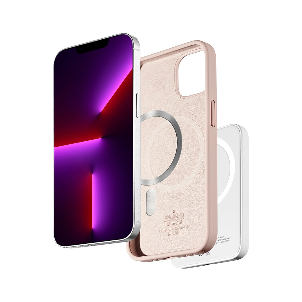 Hurtownia GSM - Etui PURO ICON MAG MagSafe Apple iPhone 12/12 Pro (růžová) - PUR553PNK - {ean13} - Hurt