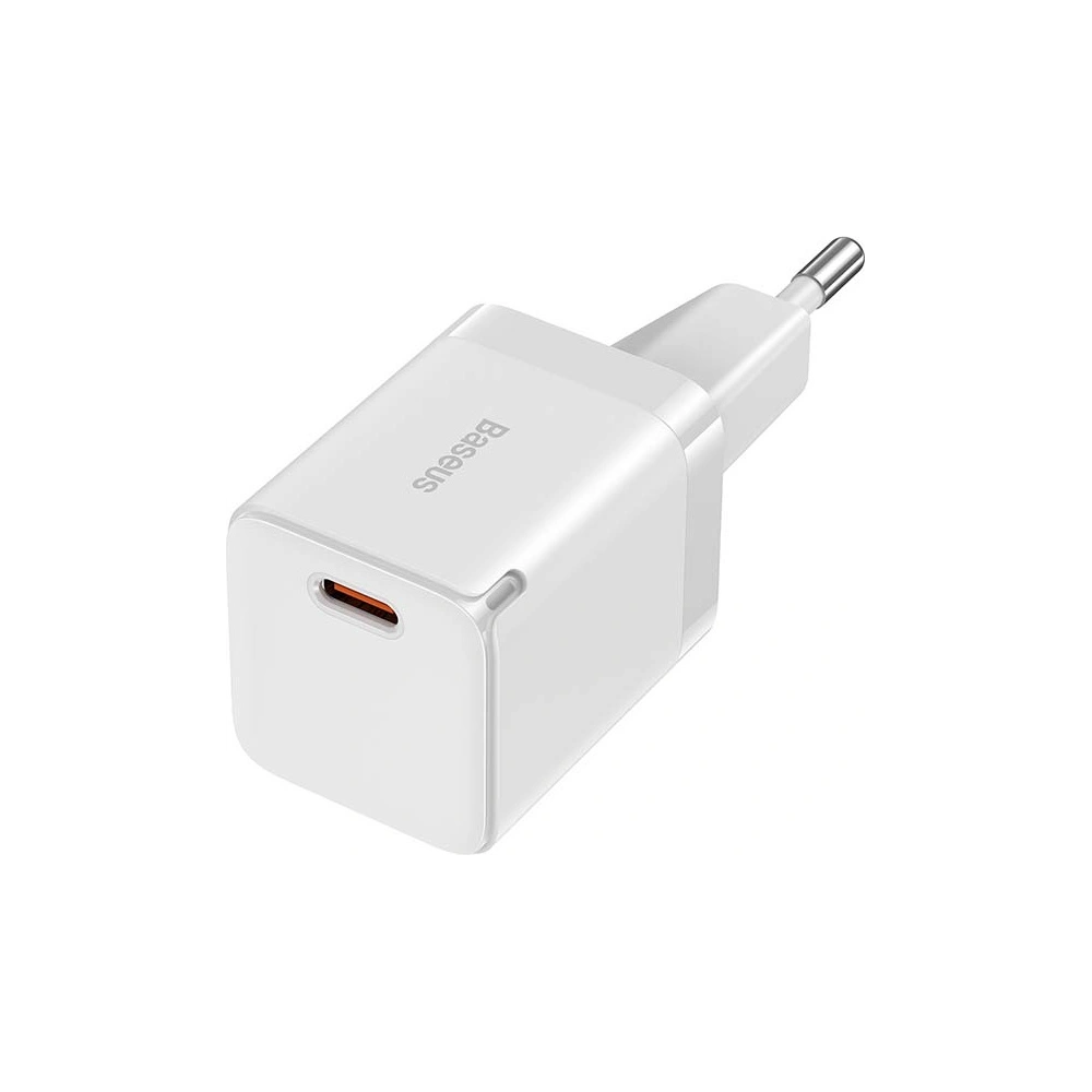 Hurtownia GSM - Ładowarka sieciowa Baseus GaN3 USB-C 30W (biała) - BSU3222WHT - {ean13} - Hurt