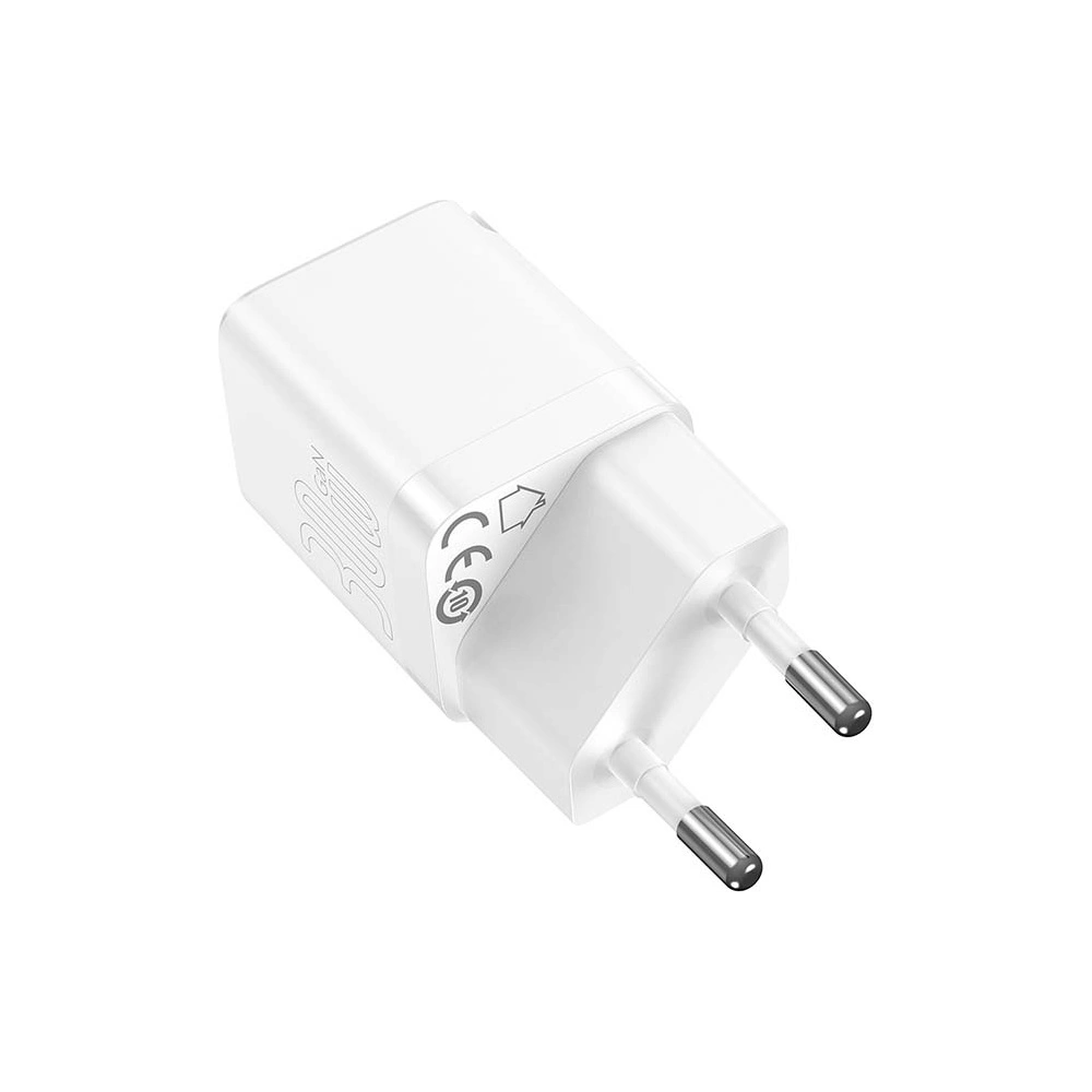 Hurtownia GSM - Ładowarka sieciowa Baseus GaN3 USB-C 30W (biała) - BSU3222WHT - {ean13} - Hurt