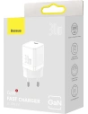 Hurtownia GSM - Ładowarka sieciowa Baseus GaN3 USB-C 30W (biała) - BSU3222WHT - {ean13} - Hurt