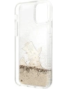 Wholesale Karl Lagerfeld KLHCN61GCFD Apple iPhone 11 gold hardcase Liquid Glitter Choupette Fun - KLD902GLD - {ean13} - Hurt