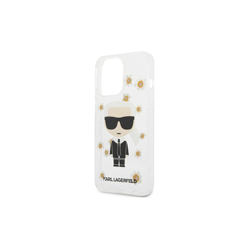 Wholesale Karl Lagerfeld KLHCP13LHFLT Apple iPhone 13 Pro transparent Flower Ikonik Karl - KLD904CL - {ean13} - Hurt