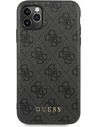 Wholesale Guess GUHCN58G4GFGR Apple iPhone 11 Pro grey hard case 4G Metal Gold Logo - GUE1670GRY - {ean13} - Hurt