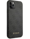 Wholesale Guess GUHCN58G4GFGR Apple iPhone 11 Pro grey hard case 4G Metal Gold Logo - GUE1670GRY - {ean13} - Hurt