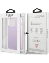 Hurtownia GSM - Case Guess GUHCP13LPSASBPU Apple iPhone 13 Pro purpurrot/purple Saffiano Heißpräge- und Metalllogo - GUE1671PRP - {ean13} - Hurt