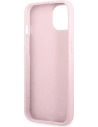 Guess GUHCP13MPSASBPU Apple iPhone 13 purple Saffiano Hot Stamp & Metal Logo