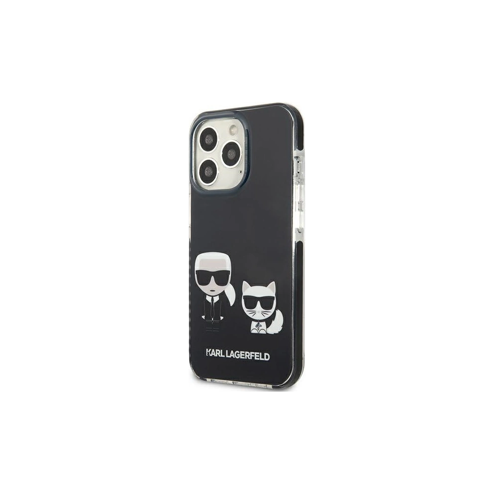 Hurtownia GSM - Etui Karl Lagerfeld KLHCP13LTPEKCK Apple iPhone 13 Pro hardcase czarny/black Karl&Choupette - KLD907BLK - {ean13} - Hurt