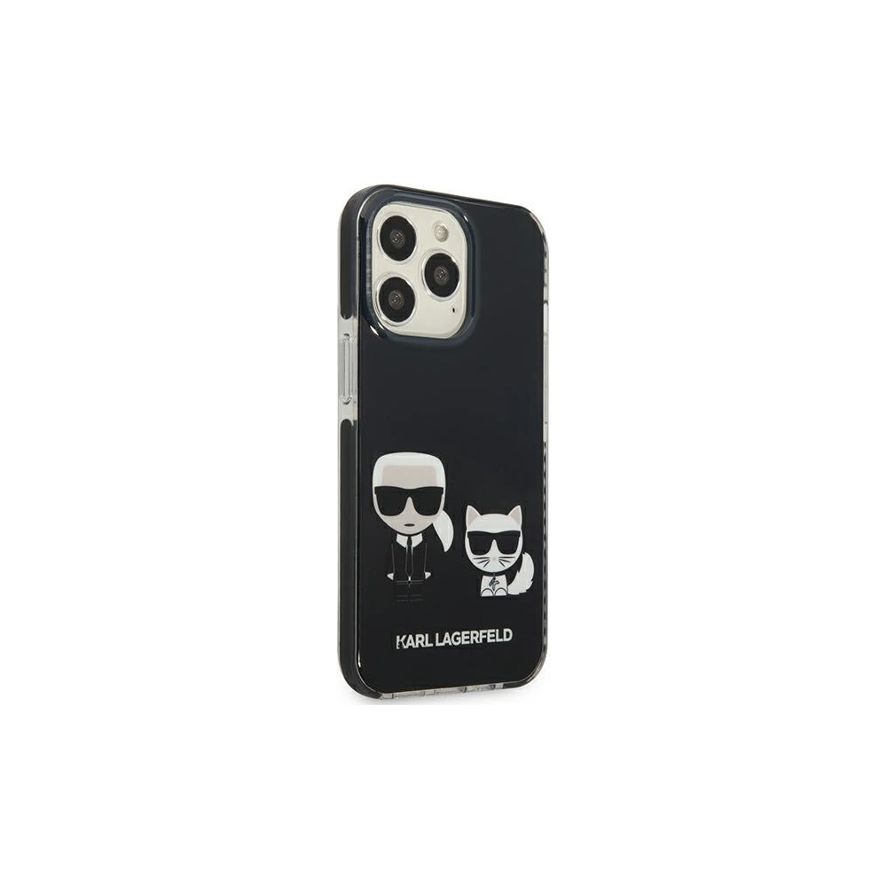Hurtownia GSM - Etui Karl Lagerfeld KLHCP13LTPEKCK Apple iPhone 13 Pro hardcase czarny/black Karl&Choupette - KLD907BLK - {ean13} - Hurt