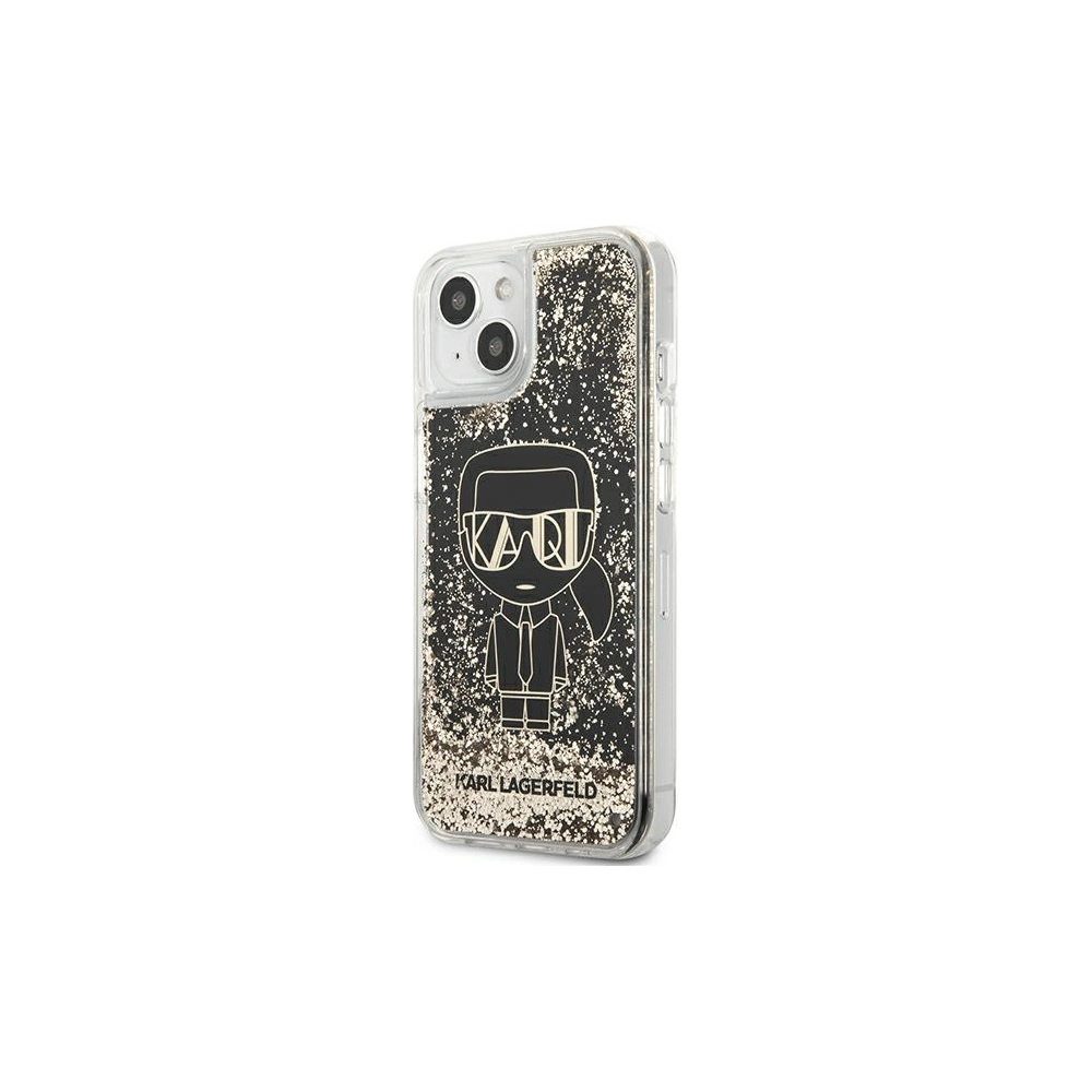 Hurtownia GSM - Etui Karl Lagerfeld KLHCP13MLGGKBK Apple iPhone 13 czarny/black hardcase Liquid Glitter Gatsby - KLD909BLK - {ean13} - Hurt